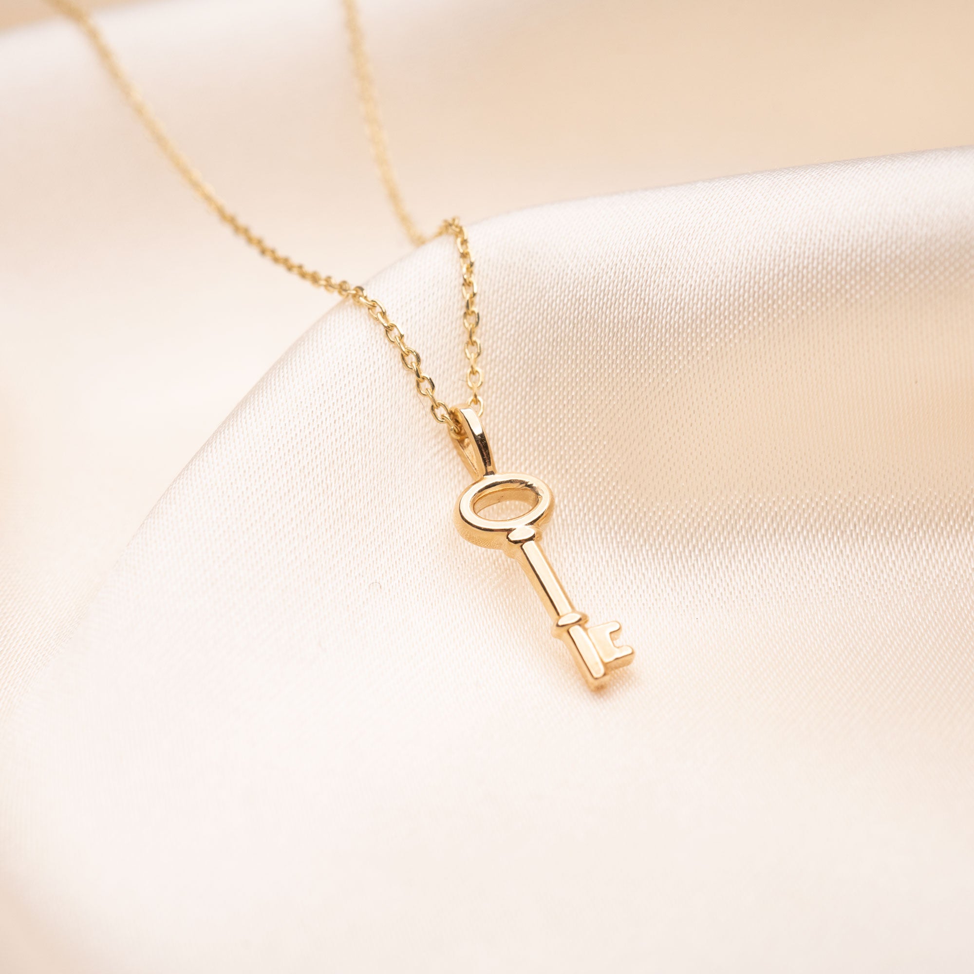 14k Key Necklace – RG