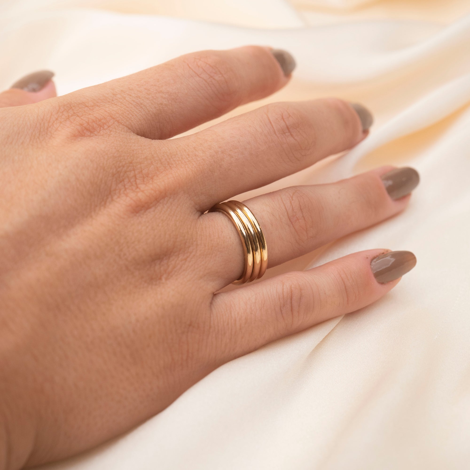 Gold Filled Bold Stackable Ring | 2mm
