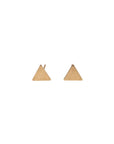 Gold Filled Triangle Studs