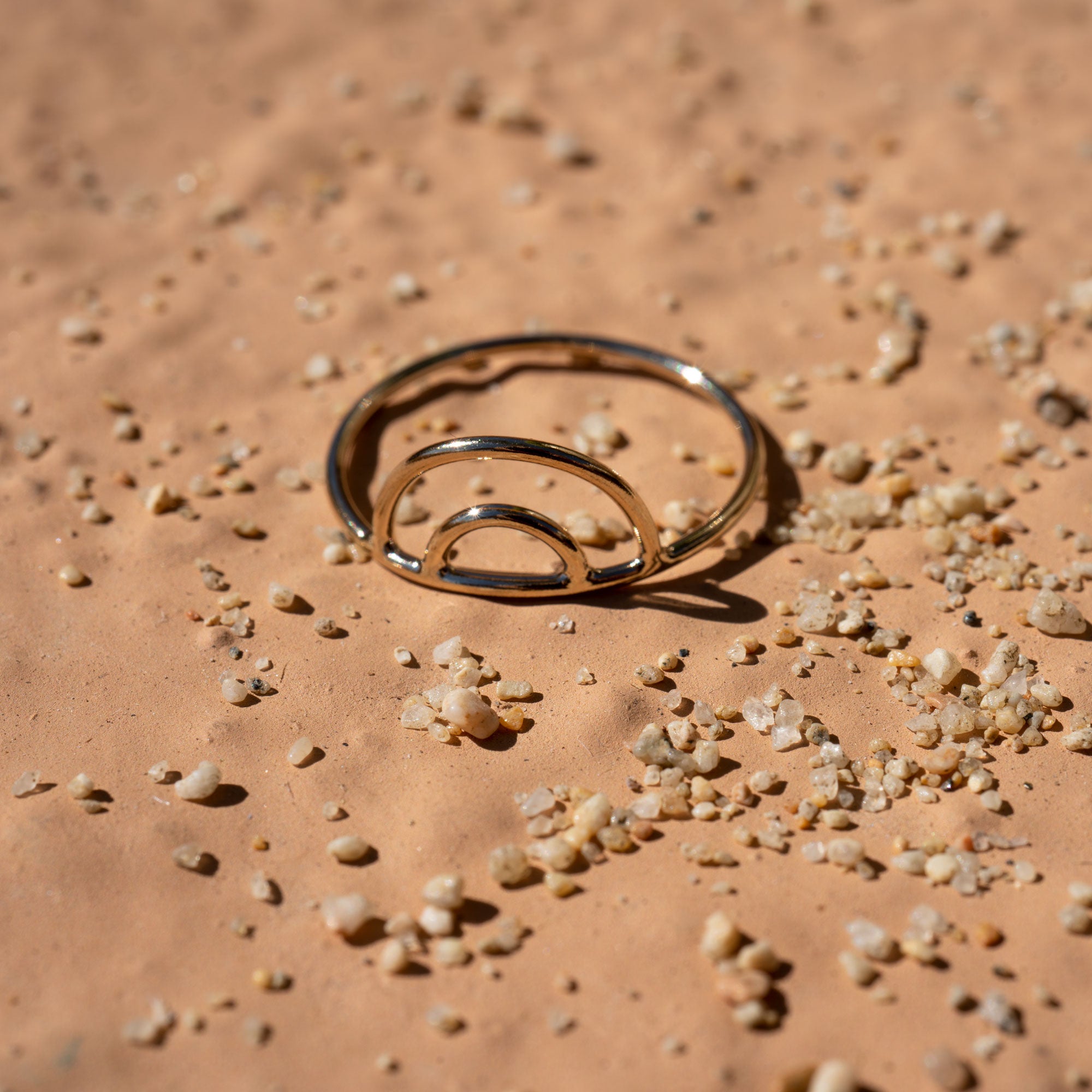 Gold Filled Rainbow Ring