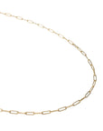 Gold Filled Rectangle Necklace