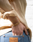 Gold Filled Curb Link Bracelet