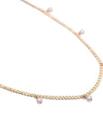 Gold Filled Cleo Pearl Necklace