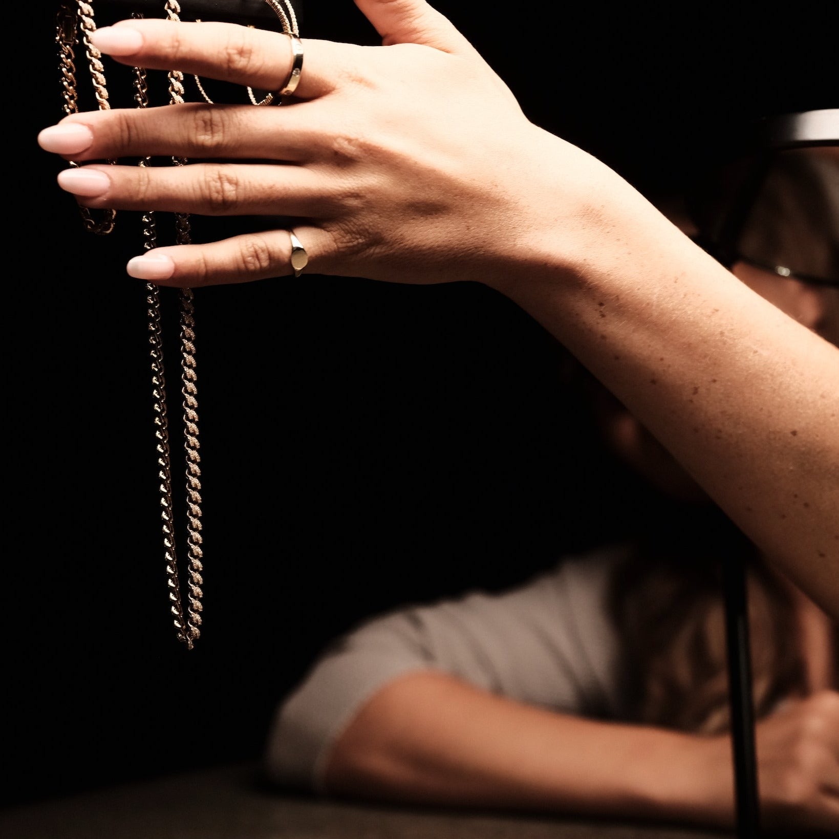 14k Gold Petite Signet Ring