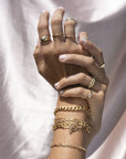 Gold Filled Curb XL Bracelet