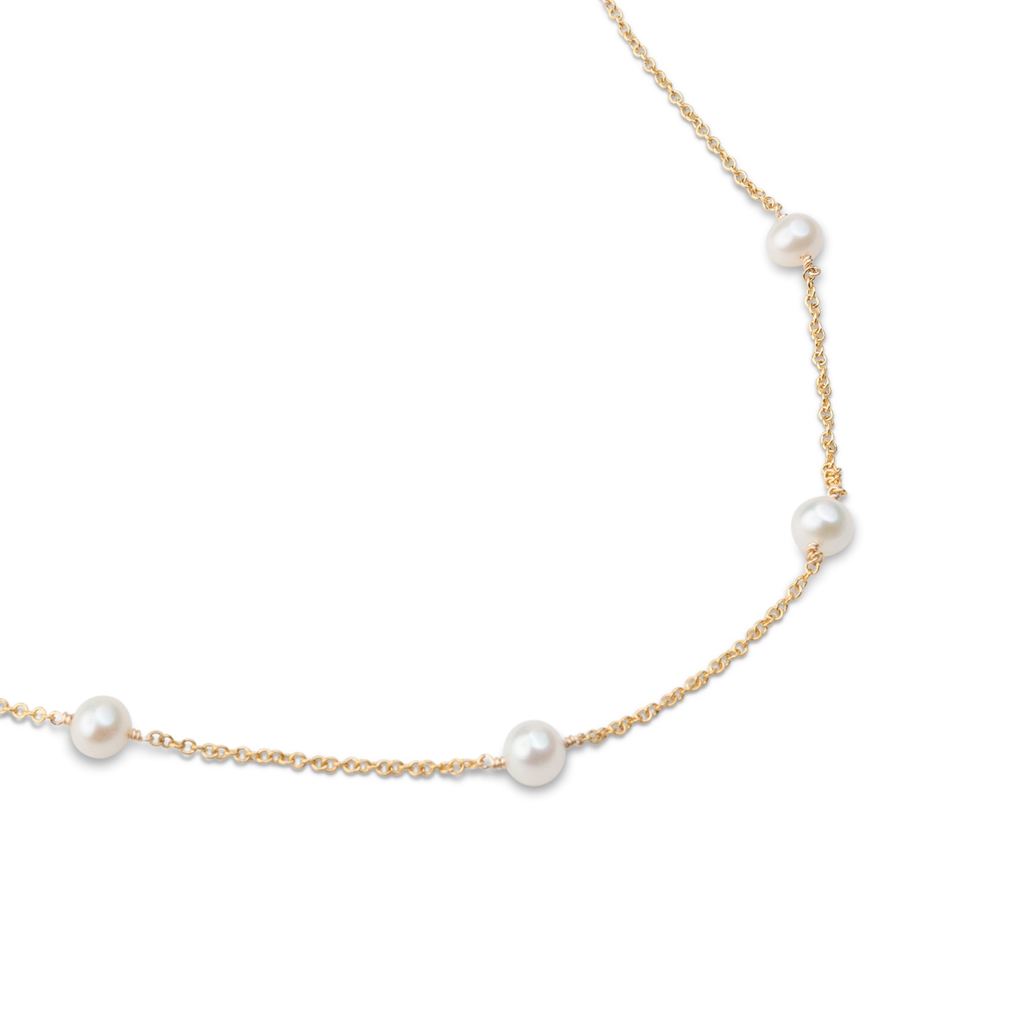 Pearl Satellite Necklace