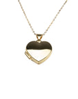 14k Heart Locket Necklace