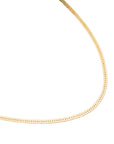 Gold Filled Herringbone Necklace | 3mm