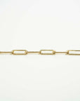 Gold Filled Paperclip XL Necklace