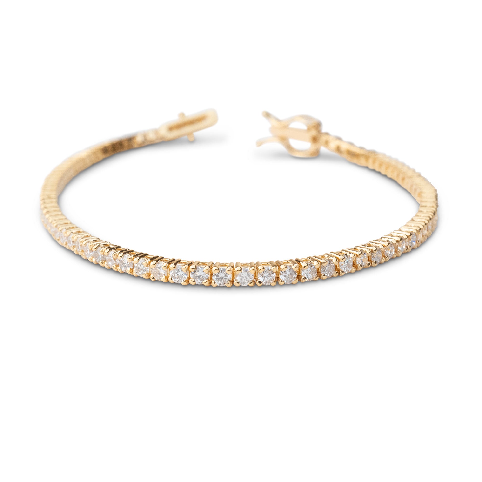 14K Tennis Bracelet | 2 CTW