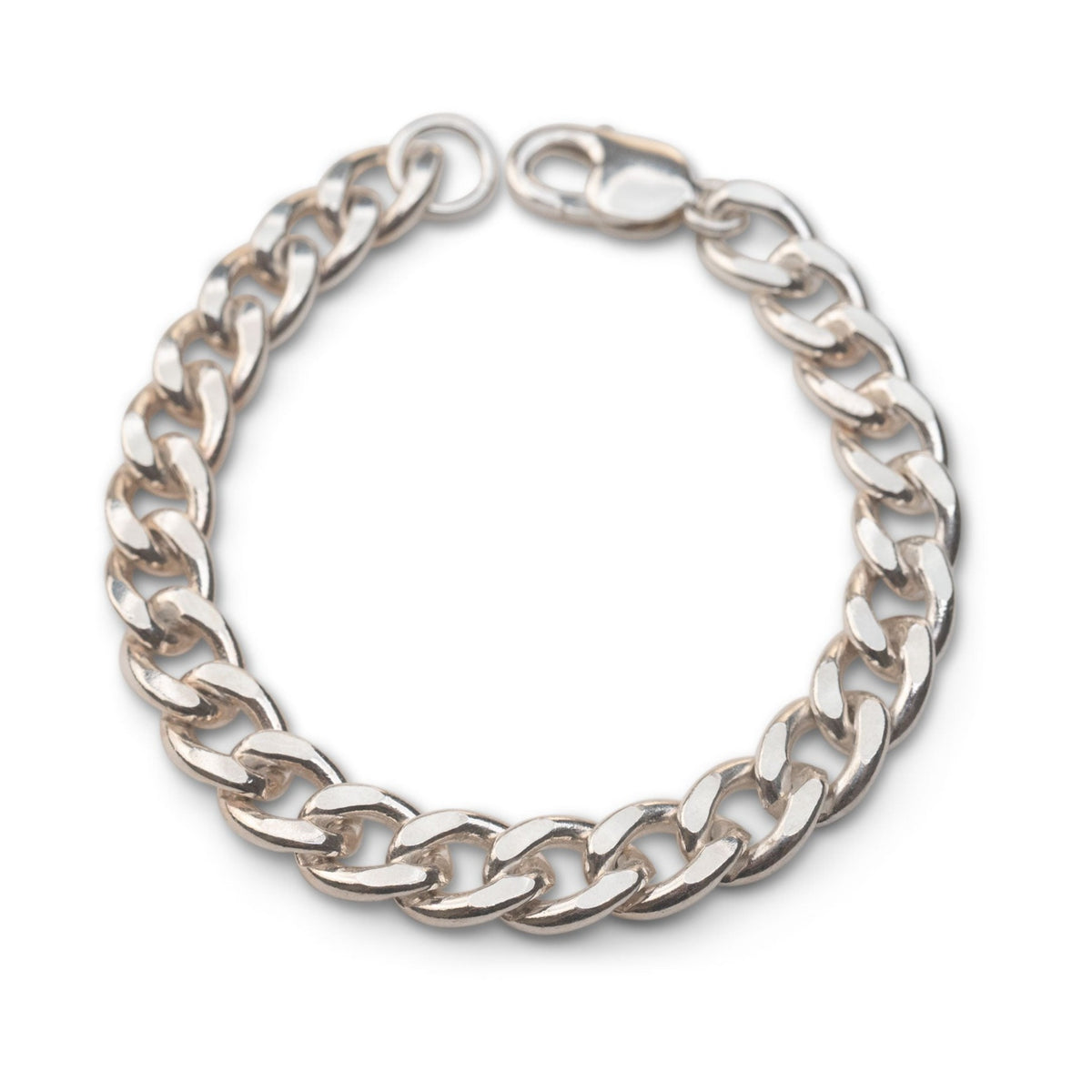 I'M OK for RHC Silver Curb Bracelet（L） Amazon.com: Sterling Silver Curb Link Bracelet 7