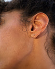 14k Baguette Studs