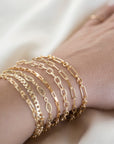 Gold Filled Curb Link Bracelet