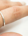 Silver Stackable Ring Set of 3