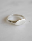 Signet Ring, Oval Signet Ring, Silver Signet Ring, Small Signet Ring, Ring Engraving, Personalized Signet Ring, Womens Signet Ring