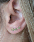Gold Star Earrings, Gold Filled Studs ,Cute Gold Studs, Gold Filled Studs, Earrings, 14k Gold Studs, Star Earrings, Celestial Earrings
