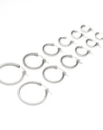 Clasp Hoops