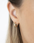 14k Gold filled Clasp Hoops, Gold Hoops, Lightweight Hoops, Clasp Hoops, Gold Filled Hoops, 14k Gold Hoops, Simple earrings, Classic Hoops