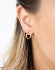 14k Gold filled Clasp Hoops, Gold Hoops, Lightweight Hoops, Clasp Hoops, Gold Filled Hoops, 14k Gold Hoops, Simple earrings, Classic Hoops