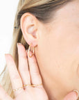 Clasp Hoops - Fine Jewelry