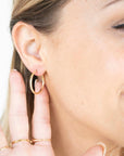 Clasp Hoops - Fine Jewelry
