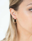 Clasp Hoops - Fine Jewelry