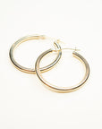 Clasp Hoops - Fine Jewelry