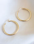 Clasp Hoops - Fine Jewelry