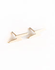 Solid 14k Gold Lightning Bolt Studs, Gold Studs. Cute Gold Studs, Gold Studs, Earrings, 14k Gold Earrings, 14k Gold Studs, 14k Gold Studs
