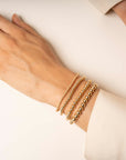 Gold Beaded Bracelet | 14k Gold Bracelet, Simple Gold Bracelet, Bracelet Beaded, Beaded Bracelet, Holiday Gift, Gift for Her, Holiday, Gift