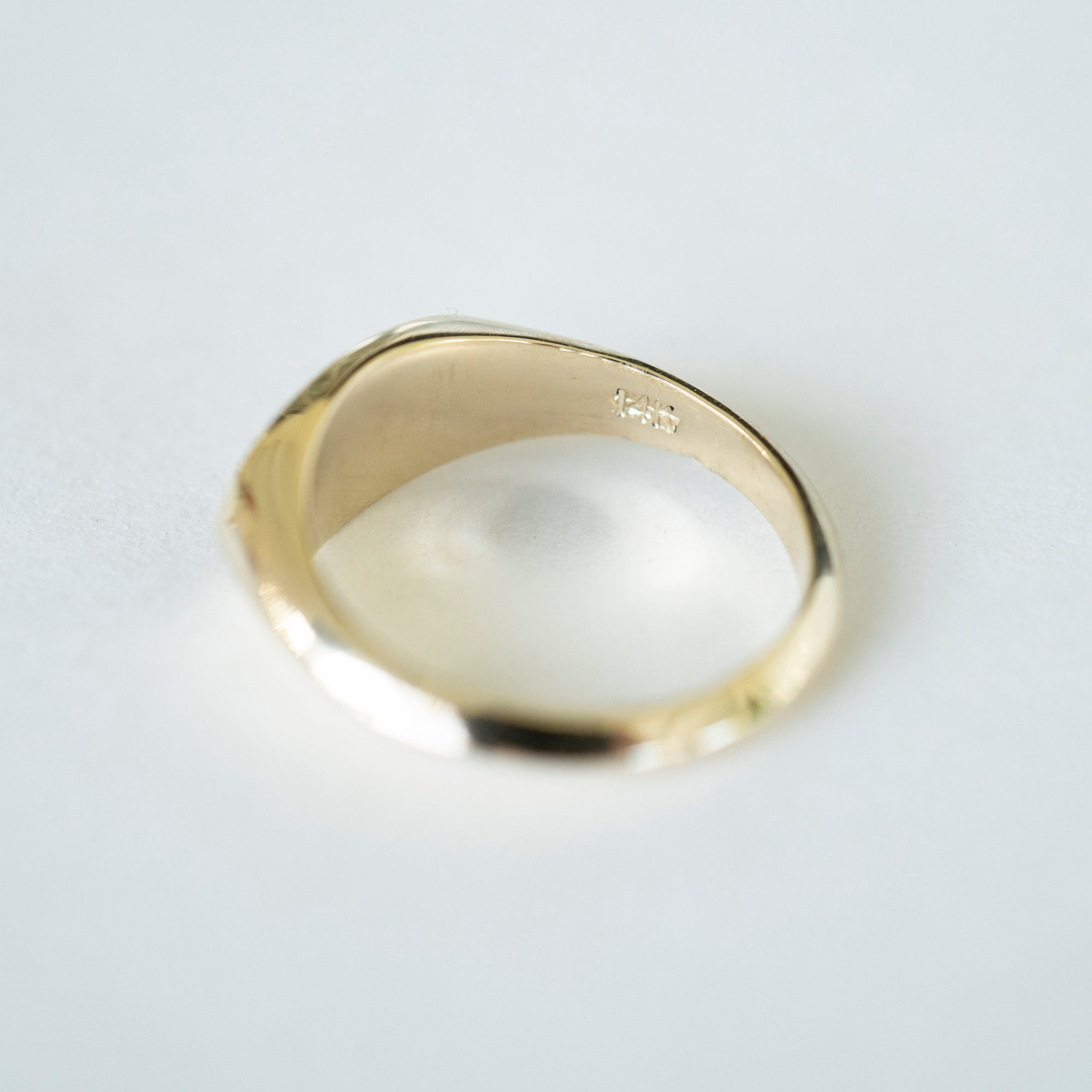 14k Solid Gold Oval Signet Ring, Gold Signet Ring, 14k Solid Gold Ring, Wedding Ring, Gold Signet, Holiday Gift, Gift for Her, Holiday, Gift