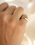 14k Solid Gold Oval Signet Ring, Gold Signet Ring, 14k Solid Gold Ring, Wedding Ring, Gold Signet, Holiday Gift, Gift for Her, Holiday, Gift