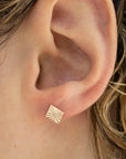 Gold Sphere Studs, Gold Studs, Cute Gold Studs, Gold Filled Studs, Earrings, Gold Filled Earrings, 14k Gold Studs, Holiday Gift, Geometric