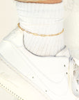 Gold Filled Rectangle Anklet