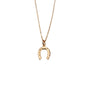 Gold Filled Horseshoe Necklace