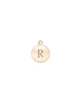 Gold Circle Disc Necklace