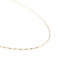 Gold Filled Dapped Bar Necklace
