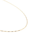 Gold Filled Dapped Bar Necklace