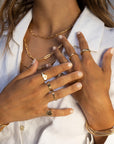 Diamond Heart Signet Ring - Fine Jewelry