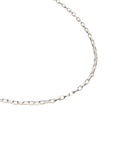 Silver Rollo Necklace