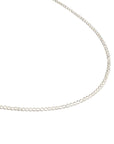 Silver Curb Link Necklace