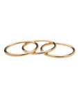 Bold Stackable Ring | Set of 3