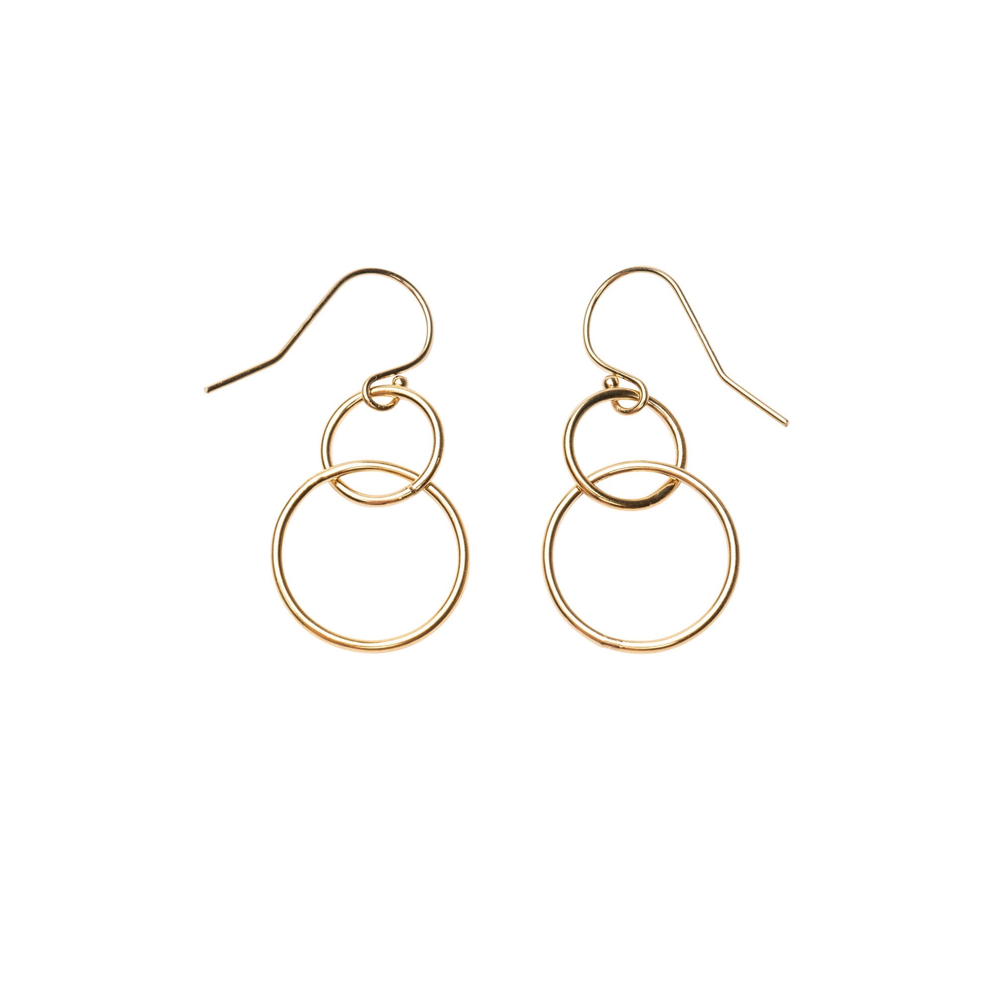 Gold Filled Loops Earrings