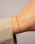 Gold Filled Lilac Bracelet
