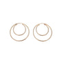 Gold Filled Double Endless Hoops