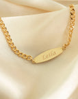 Gold Filled ID Bracelet