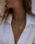 Gold Filled Paperclip XL Necklace