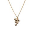 14k Serpent Necklace