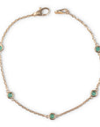 14k Emerald Yard Bracelet | .33 CTW