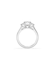 14k Emerald Trio Ring